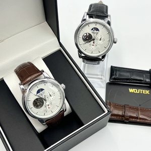 Orologi Meccanici di Lusso Personalizzati con Movimento Visibile, Fasi Lunari, Automatici, per Uomo, Idea Regalo - Product Image 3