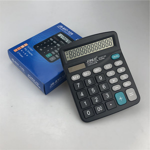 Joinus Js837 12s Solar Calculator 12 Digit Display Dual Power Office Use - Product Image 1