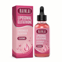 Complément alimentaire liquide liposomal L-Glutathion OEM ODM pour la détoxification du foie et le soutien énergétique, 2 ml/jour, flacon de 60 ml, durée de conservation de 2 ans
