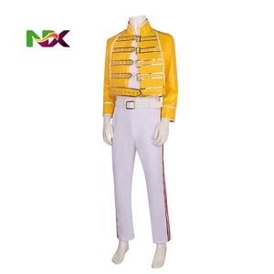 Disfraz <span class=keywords><strong>de</strong></span> Freddie Mercury <span class=keywords><strong>de</strong></span> la banda Queen, atuendo para conciertos, fiestas <span class=keywords><strong>de</strong></span> Halloween, actuaciones en escenario, cantante <span class=keywords><strong>de</strong></span> rock, <span class=keywords><strong>disfraces</strong></span> <span class=keywords><strong>de</strong></span> anime - Product Image 4