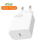 Adaptateur GaN 45W pour chargeur sans fil, outils électroniques, machine à laver le visage, approuvé par GS TVU CE SAA PSE KC ADAPTER
