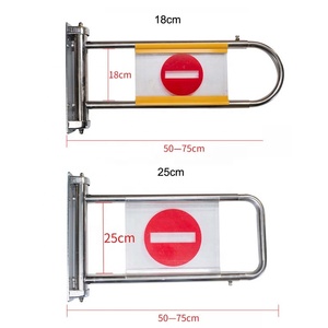 Controllo di accesso del cassiere del pendolo del recinto di sicurezza del supermercato del cancello oscillante - Product Image 3