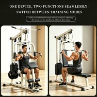 Machine d'entraînement musculaire multifonctionnelle durable avec fonction Lat Pulldown, Chest Press et Preacher Curl pour salle de sport commerciale – Marchés US et UE