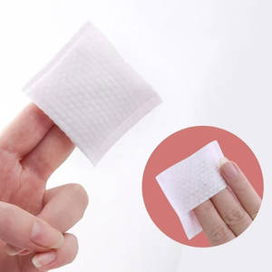 Tampons démaquillants en coton personnalisés OEM, doux, insérés à la main, 480 unités, origine Guangzhou - Product Image 1