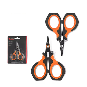 पेशेवर निर्माण सस्ती ब्राएडेड मछली पकड़ने लाइन कैंची मोनो फ्लोरोकार्बन लाइन कटर मछली काटने कैंची - Product Image 1