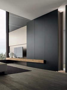 Armoire de luxe en acier inoxydable de haute qualité, hauteur réglable, 2 tiroirs, 2 compartiments, design moderne, <span class=keywords><strong>rangement</strong></span> pour salon - Product Image 6