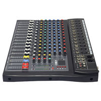 Console de mixage audio professionnelle 12 canaux DJs Alimentation fantôme indépendante USB Blue Toos Son Audio/Vidéo Éclairage professionnel