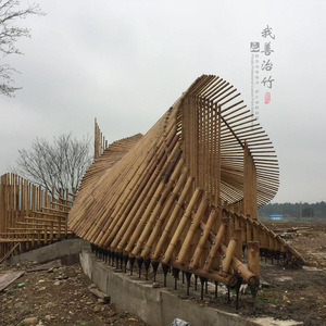 Bamboo Arches Pergolas Gallery Modern Eco Friendly Decorative Structure For Outdoor Landscape Design ZJ 01 - Product Image 1