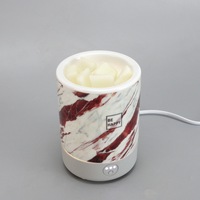 Brûleur d'huile essentielle de parfum de maison chauffe-cire électrique chauffe-bougie en céramique pour la décoration de la maison