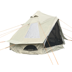 Tente cloche gonflable B2I 3m, imperméable, Oxford 300D, protection UV, avec pompe, cheminée, 4 saisons, pour 2-3 personnes, <span class=keywords><strong>camping</strong></span> - Product Image 1