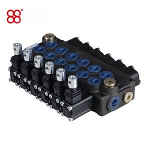 Энергосберегающий моноблочный клапан двойного действия гидравлический регулирующий клапан для подъема и наклона вилочного погрузчика - Product Image 1