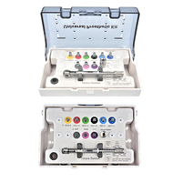 Pièces de rechange dentaires Clé dynamométrique universelle pour prothèse Kit de tournevis Kit de perceuse d'implant dentaire avec 9 pièces de pilotes