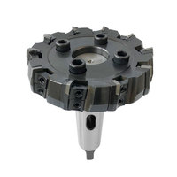 Fraiseuse CNC Fraiseuse Lourde 75 Degrés Indexable End Face Cutter Tête 125/160/200 Flying Cutter Machine Outils Accessoires