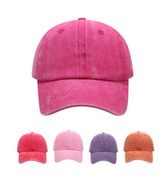 Casquette de baseball promotionnelle en denim délavé avec broderie 3D gonflée personnalisée en microfibre pour la chasse, les voyages et les activités décontractées en extérieur