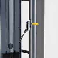 Machine à poulies double réglable professionnelle robuste pour entraînement fonctionnel en salle de sport FF17