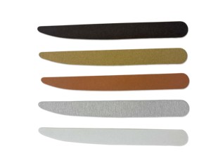 Lime à ongles double face Amilay en papier de verre, grains 100/180 et 180/240, lavable et réutilisable, pour manucure en salon, vente en gros OEM - Product Image 3