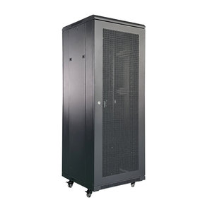Rack de Servidor de 19 Pulgadas 32U 37U 42U 45U para Telecomunicaciones con Puerta Frontal de Vidrio y Puerta Trasera Metálica Perforada - Product Image 4