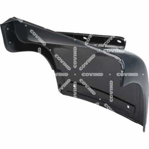 Protection arrière contre les projections de boue Covind, côté conducteur, cabine basculante, tôle noire pour 130 (61590608) Italie - Product Image 1