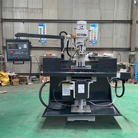 Fraiseuse verticale CNC fabriquée en usine M4K M5K avec un prix compétitif pour la coupe à tête rotative en métal intelligent
