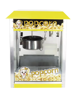 Machine à Popcorn de Toit au Design Classique, Machine à Popcorn Automatique, Structure Robuste et Durable, Machine à Faire du Popcorn