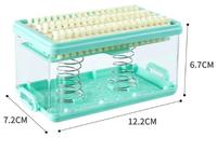 Nouveau design de solution de rangement pour salle de bain boîte à savon moussant brosse de nettoyage porte-savon à lessive étui vêtements conteneur à savon mousse