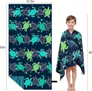 ผ้าเช็ดตัวชายหาดไมโครไฟเบอร์คุณภาพสูง พิมพ์ลายโลโก้ตามสั่ง ขายส่ง - Product Image 2