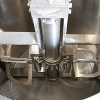 Cuve de stockage de chocolat industrielle électrique de 500 L avec agitateur et contrôle automatique de la température