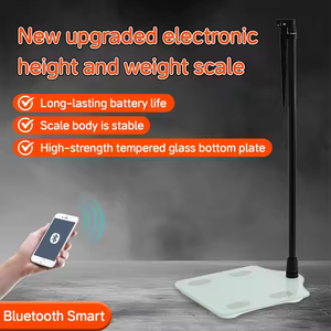 Quy Mô Cơ Thể 180Kg Công Suất <span class=keywords><strong>Stadiometer</strong></span> 70-190Cm Chiều Cao Phạm Vi Cá Nhân Quy Mô Phòng Tắm Cho Chiều Cao Trọng Lượng Đo Lường - Product Image 3