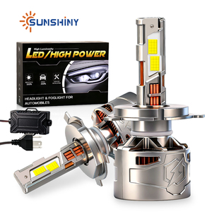 Ampoules <span class=keywords><strong>de</strong></span> phares LED pour voiture Sunshiny G100 H4 H7 500W 50000LM, haute puissance, super lumineuses, vente en gros d'usine - Product Image 3