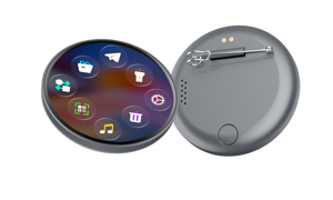 <span class=keywords><strong>Badge</strong></span> Elettronico Indossabile Intelligente da 1,85 Pollici, Eco-Friendly, Alta Definizione, Stile Anime, per Compagni di Lavoro - Product Image 4