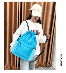 Sac à dos à cordon personnalisé, imperméable, pour le basket-ball, le football, le sport, la salle de sport, avec des chaussures, résistant à l'eau, sac de plage pour le volley-ball - Product Image 5