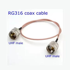 M Type UHF PL259 Fiche Mâle 50 Ohm HAM CB Radio Câble Coaxial Câble Jumper en Cuivre Compatible CB Antenne <span class=keywords><strong>RG316</strong></span> <span class=keywords><strong>U</strong></span> PL-259 - Product Image 3