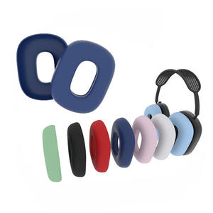 OEM ODM approvisionnement d'usine casque en Silicone souple casque de couleur unie pour <span class=keywords><strong>Air</strong></span> Pod <span class=keywords><strong>Max</strong></span> housse pour Apple Airpods <span class=keywords><strong>Max</strong></span> étui - Product Image 2