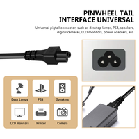 Câble d'extension d'alimentation XUZHAO XZ-C6 & XZ-C5 20A 250V en cuivre/PVC avec connecteurs IEC C5/C6 IP20, options de longueur 1-2m