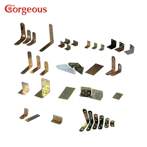 Precioso ángulo de <span class=keywords><strong>hierro</strong></span> de metal en forma de L, gabinete de esquina, soporte para muebles, panel de refuerzo de acero inoxidable, soporte plano de conexión - Product Image 2