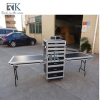 Estuche de Transporte Profesional de Aluminio Resistente a Impactos para DJ