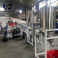 Granulateur de recyclage de plastique HONTO HT-105, fournisseur fiable, PP PE PET EVA, une extrudeuse, refroidissement par air, machine de recyclage de plastique