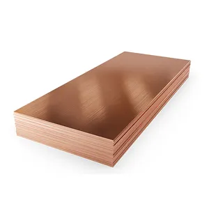 ISO ASTM Purity Gold Customized Cathode Copper Plate Price