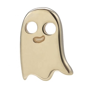 14KT ใหม่ giometal ผีด้านบนสีเหลืองทองเจาะ earringstragus จมูกเครื่องประดับ Threadless หรือเกลียว - Product Image 1
