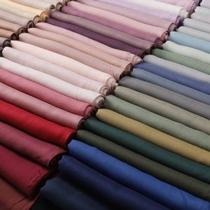 Nuevas Bufandas Premium de Malasia para Adultos, Transpirables, de Secado Rápido, Largas, de Color Sólido, Suaves y Ligeras, Hijabs de Poliéster - Product Image 4