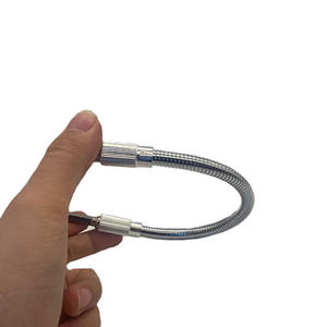 Jeu de tournevis à cliquet Flexi, 25 pièces, finition chromée, lame en acier au carbone, poignée en aluminium, kit d'outils de bricolage - Product Image 1