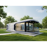 Module de vie en capsule évolutif Ray-Zen, conteneur préfabriqué en capsule, habitation, espace commercial, capsule lunaire