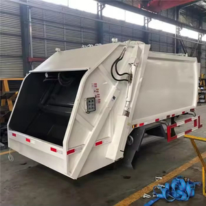 Low Price 7 CBM Garbage Compactor Truck Small Compression Garbage Truck for Sale - Product Image 2