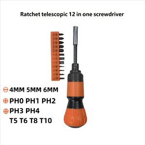 Set di Cacciaviti Multifunzione da 38 Pezzi con Chiave a Cricchetto e Bussole, Kit di Utensili Manuali Industriali OEM per Fai-da-Te con Punte Intercambiabili - Product Image 2