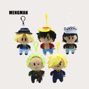 Venta al por mayor: Muñeco de peluche con clip de 13 cm de <span class=keywords><strong>Tony</strong></span> <span class=keywords><strong>Tony</strong></span> <span class=keywords><strong>Chopper</strong></span>, Ace, Luffy y Law, llavero colgante, juguete de peluche. - Product Image 5