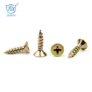 Nhà Máy Trực Tiếp Vàng/Trắng Kẽm C1022 Din7505 Cứng <span class=keywords><strong>Mdf</strong></span> Đồ Nội Thất Ván Vít - Product Image 6