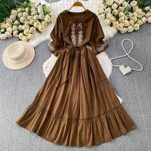 Mexican Style Dress - Cotton Floral Print - 2025 New Design Mexican Style Dress - Cotton Floral Print - 2025 New Design