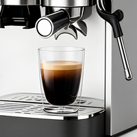Machine à café expresso tout-en-un SA201 avec moulin intégré, pompe 20 bars, écran tactile et mousseur à lait