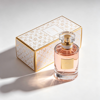 Flacon de parfum de haute qualité 5ml 15ml 50ml, boîte cadeau en papier, impression UV, texture mate pour parfum de marque privée