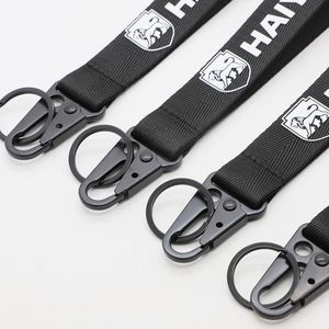 Custom Outdoor Survival Equipment Modern Lifestyle Fashion Accessories Wholesale Personalized Hook Tactical Key Straps Lanyards - Product Image 2